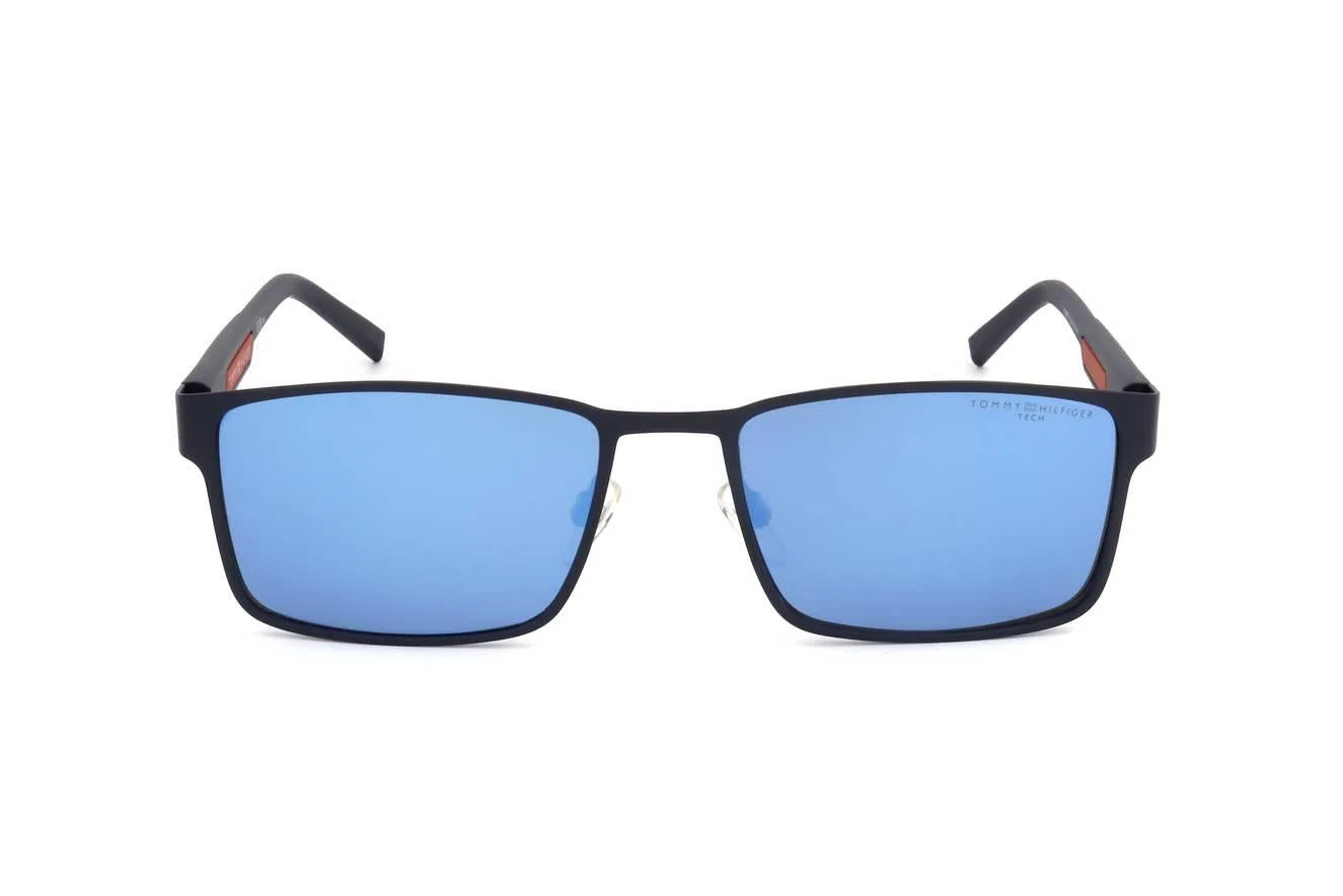 Tommy Hilfiger TH2087_S Sunglasses - MATTE BLUE - view 2